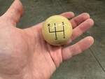 1960'S 4 Speed White Reverse Thread Shifter Knob Used. Price: $45.00.