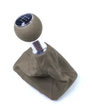 Genuine Oem Audi A4 A6 8E B6 B7 5 Speed Jive Gray Beige Leather Shift Knob Boot New. Price: $39.95.