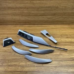 2012-219 Bmw 330E F30 Aluminum Hexagon Blue Interior Trim Set Of 7 Oem *note* Used. Price: $204.00.