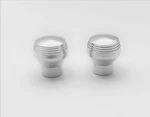 Interior Dash Knobs Art Deco Style Custom Hot Rod Street Polished Aluminum New. Price: $21.95.
