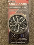 Chrome Spinner Rim Manual Shift Knob For Car Truck By Pilot PM-2216 Package Torn New. Price: $15.00.