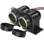 Nilight Dual Cigarette Lighter Socket With Wire 12V Power Plug Replacement New. Price: $12.99.
