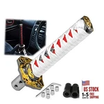 Ezautowrap Shift Knob Samurai Sword Alloy Katana With Adapter 15CM White Red New. Price: $33.99.