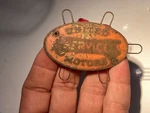 Collectible Rare Vintage United Service Motors Spark Plug Gap Tool Used. Price: $50.99.