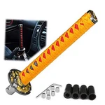 Ezautowrap Shift Knob Samurai Sword Alloy Katana With Adapter 26CM Orange Red New. Price: $45.16.