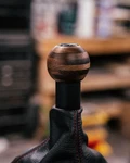 Porsche 996/997 Vintage Inspired Wood Shift Knob Manual Speed Decal Top New. Price: $199.99.