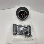 Black Leather Manual Car 5 Speed Gear Stick Shifter Knob Lever Universal New. Price: $15.00.