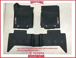2016-2023 Toyota Tacoma Trd Pro All Weather/rubber Floor Mats Manual Transmissio New. Price: $166.90.