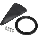 Round Shifter Boot With Billet Aluminum Ring, Black New. Price: $66.99.