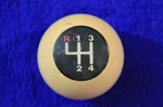 White Hurst 4 Speed Gear Shift Knob Handle Accessory Chevy Amc Mopar Gm Used. Price: $34.95.