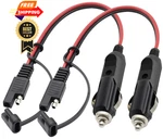 Aaotokk Sae Cigarette Lighter Charger 0.3M/1FT (30CM/12INCH), 0.3M-MALE-2PACK New. Price: $17.99.