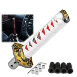 Ezautowrap Shift Knob Samurai Sword Alloy Katana With Adapter 15CM White Red New. Price: $35.85.