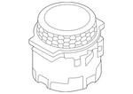 Genuine Volkswagen Shift Knob 5QS-927-531-C-CZH New. Price: $273.12.