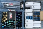 Blox Racing Package Deal Shift Knob 10X1.5 Blue Lug Nuts 12X1.5 Relocation Kit New. Price: $75.00.