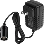 110V To 12V Converter,car Cigarette Lighter Adapter Dc BLACK-1 New. Price: $15.65.