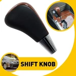 Leather Walnut Wood Gear Knob Stick Shifter Lever For Toyota Lexus Black New. Price: $14.24.