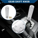 15CM Faux Crystal Automatic Manual Shift Knob With 2 Adapter Acrylic Clear Set New. Price: $27.49.