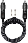 Heavy-duty 20A 10FT / 3.05M 14 Awg Male To Plug Cigarette Lighter Black New. Price: $17.58.