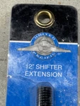 United Pacific 12" Shifter Shaft Extension - Long Candy Red New. Price: $12.00.