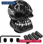 Skull Car Gear Knob, Resin Big Tooth Transmissions Shifting Lever Ha New. Price: $11.87.