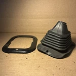 Mitsubishi Mighty Max / D-50 2WD Speed Shifter Boot Plate 87-92 Mini Truck Used. Price: $65.00.