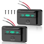 2PCS Ports 12V Rv Usb Outlet 90W, Dual PD3.0 Type-c Quick Charge 72W & ... New. Price: $18.57.