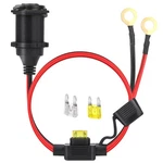 Dongge 12V/24V Fixed Thread Cigarette Lighter Socket Extension Ft, New. Price: $11.88.