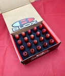 20PC Blox Lug Nut M12 1.25 Red New. Price: $31.58.
