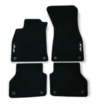 Velour Floor Mats For Audi A6 Waterproof Black Carpet Rugs Auto Liners New. Price: $104.03.