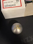 Genuine Oem Honda Acura 54102-S2A-C00 Silver Six Speed Shift Knob Yellow Letters New. Price: $105.00.