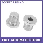304 Stainless Steel Pipe Fittings M12X1.25 Hexagon Socket Plug 2PCS New. Price: $15.99.