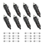 8 Pcs Cigarette Lighter Male Plug, 12V Copper Aux Socket Pl... New. Price: $11.54.