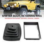 Shifter Boot Retainer Bezel Ring Manual Trans Fit Jeep Wrangler 1997-2004 #8 New. Price: $24.88.