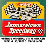 Jennerstown Speedway Nascar Racing - Vintage Original Vinyl Decal Sticker New. Price: $9.50.