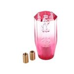 10CM Automatic And Manual Shift Knob With 2 Adapter Acrylic Clear Pink Set New. Price: $21.49.