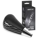 Black Leather Carbon Fiber Gear Shift Knob Stick Fit For Selected Lexus / Toyota New. Price: $14.40.