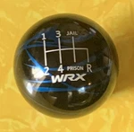 Subaru Wrx 6 Speed Billetworkz 1ST,2ND,3RD,4TH, Jail,prison Shift Knob Used. Price: $149.99.