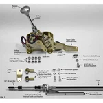 Lokar ESS66R80CMB Electronic Sport Shifter, 6R80E, 12 Inch, Black New. Price: $805.95.