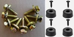 Seat Back Bumpers & Track Bolts! For C10 Jimmy Blazer C/k Pickup Camino Van Etc New. Price: $38.00.