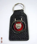 Jaguar Coventry Leather Key Fob Ring Xk 120 150 420G E-type New. Price: $12.49.
