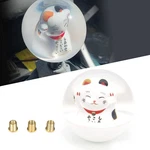 Ryanstar Universal Acrylic Head Cute Fortune Lucky Cat Round Ball Shift... New. Price: $43.96.