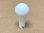 Hybrid Racing HYB-NOB-03-09 130R Delrin White Shift Knob M12 X 1.25MM (new). Price: $57.00.