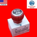 Genuine Oem Toyota Fr-s Brz Jdm Red 6-SPEED Leather Shift Knob SU003-08086 New. Price: $187.95.
