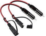 Pack 1FT Sae Cigarette Lighter Charger Cable, 12AWG 12V Male New. Price: $19.18.