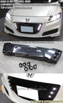 Fits 11-12 Honda Cr-z Mu-gen Style Front Grill License Holder (abs) With Led New. Price: $167.99.