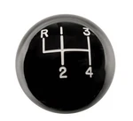 Speed Engraved Shift Knob Black 3/8"-24 Fine Buick Olds 442 Amc Mopar Hurst Oe New. Price: $32.75.