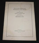 Orig 1942 Ge Aircraft Proportional Bank Adapter Installation Manual Auto Pilot Used. Price: $19.99.