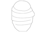 Genuine Audi Knob 4F0-919-070 New. Price: $87.14.