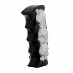United Pacific 70711 Manual Transmission Shifter Knob Black/chrome Skulls, Pisto New. Price: $55.65.