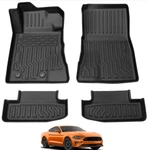 Floor Mats Liners Carpets 2015-2022 Ford Mustang All Weather Tpe Rubber 3PCS New. Price: $56.99.
